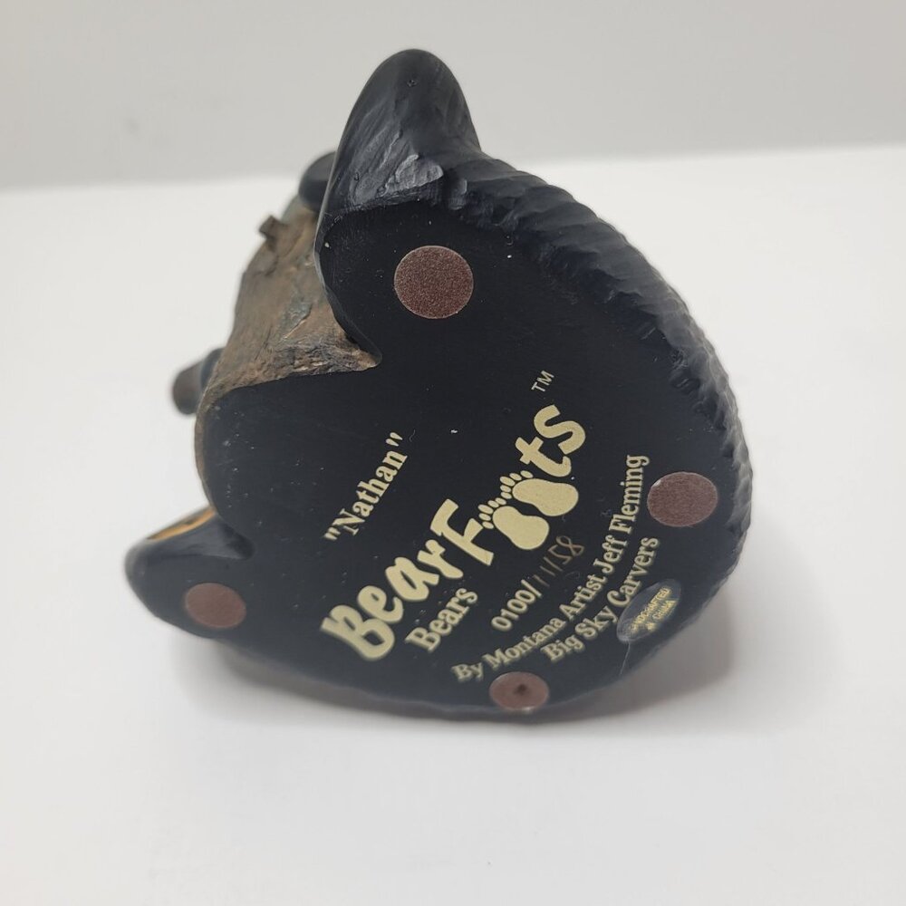 Bearfoots Bears Big Sky Carvers Jeff Fleming "Nathan" - Picture 7 of 9